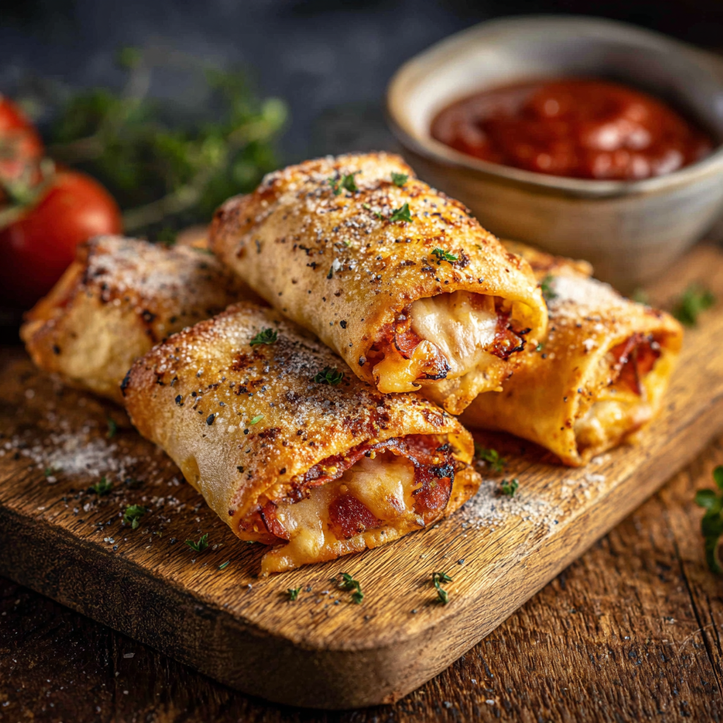 You are currently viewing Air Fryer Pizza Rolls – Knuspriger Snack in Minuten