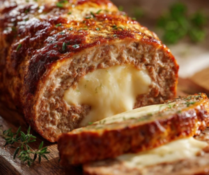 Read more about the article Hackfleisch-Käse-Rolle aus dem Ofen – Saftig, einfach & herzhaft