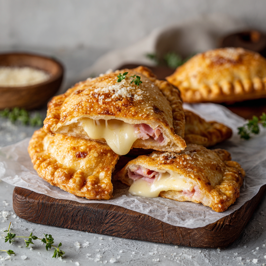 You are currently viewing Schinken-Käse-Taschen im Airfryer – Knusprig & schnell