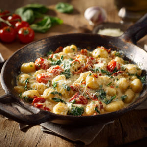 Read more about the article Cremige Gnocchi-Pfanne – Das perfekte 20-Minuten-Feierabendgericht