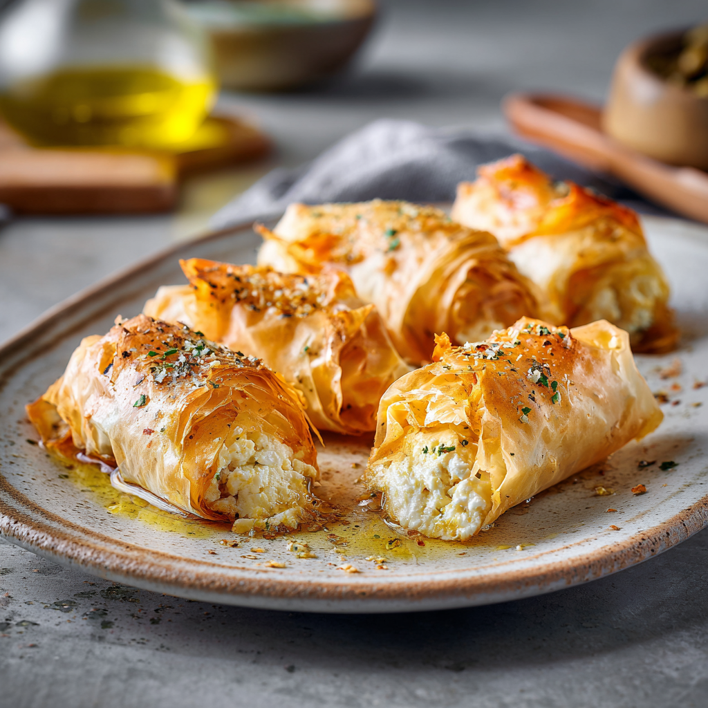 You are currently viewing Knusprige Feta-Röllchen aus dem Ofen – Einfach & mediterran