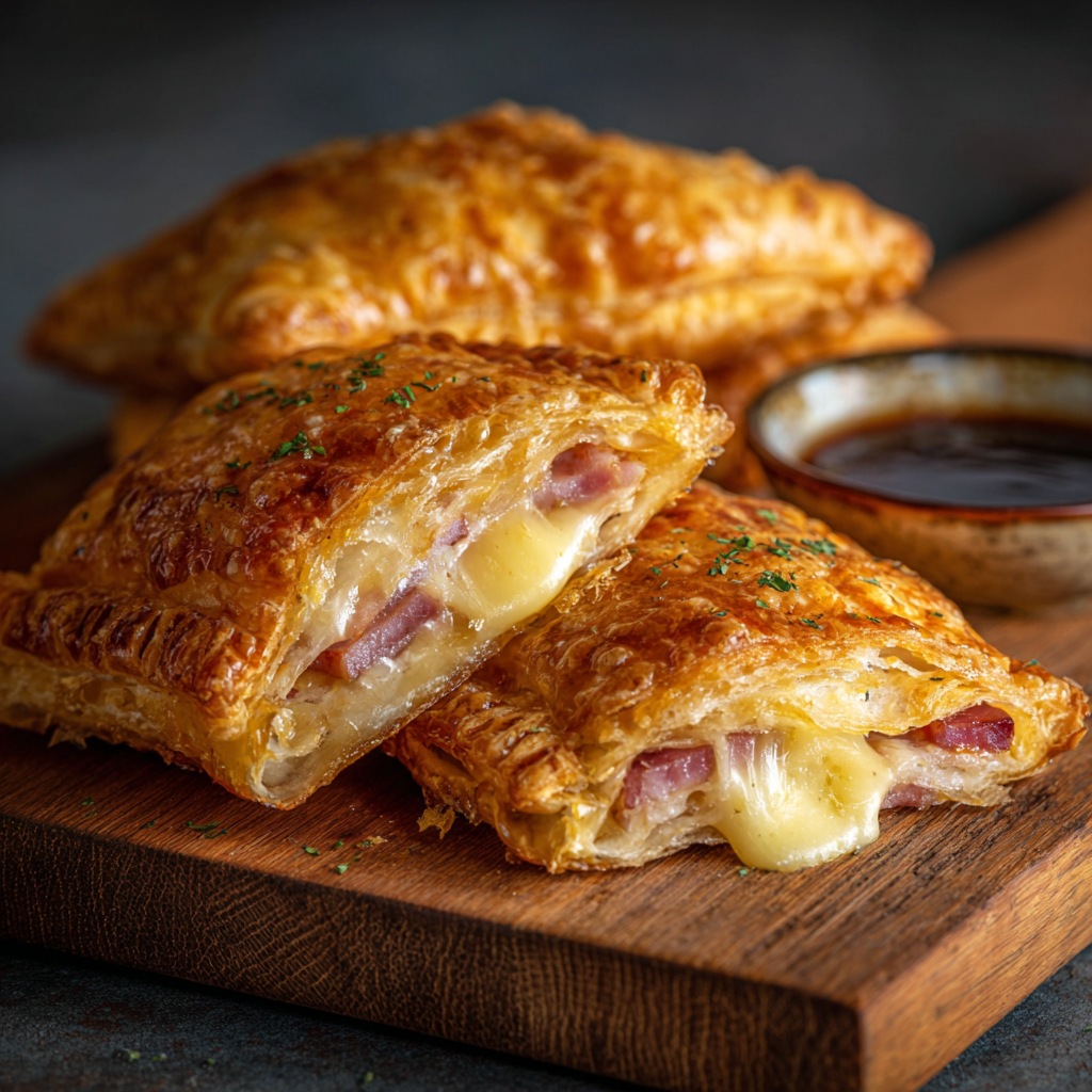 You are currently viewing Schinken-Käse-Taschen im Airfryer – Knusprig & einfach