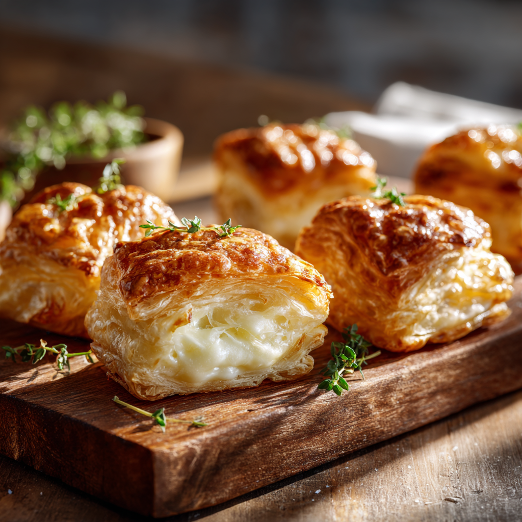 You are currently viewing Blätterteig-Häppchen mit Camembert – Knuspriges Fingerfood für Gäste