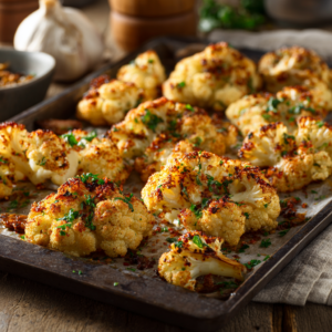 Read more about the article Gebackener Blumenkohl – Knuspriges Ofengemüse in 30 Minuten