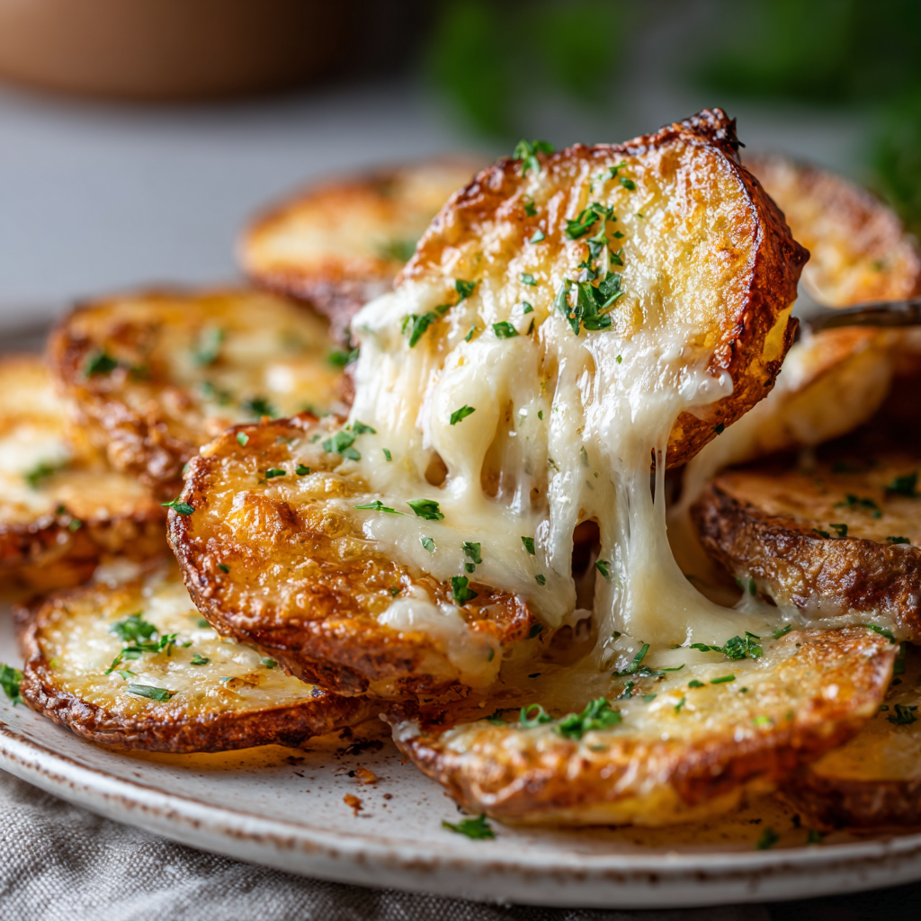 You are currently viewing Gebackene Käse-Kartoffeln aus der Heißluftfritteuse – knusprig & cremig