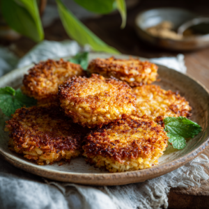 Read more about the article Knusprige Reis-Frikadellen aus der Heißluftfritteuse – Einfach & Lecker