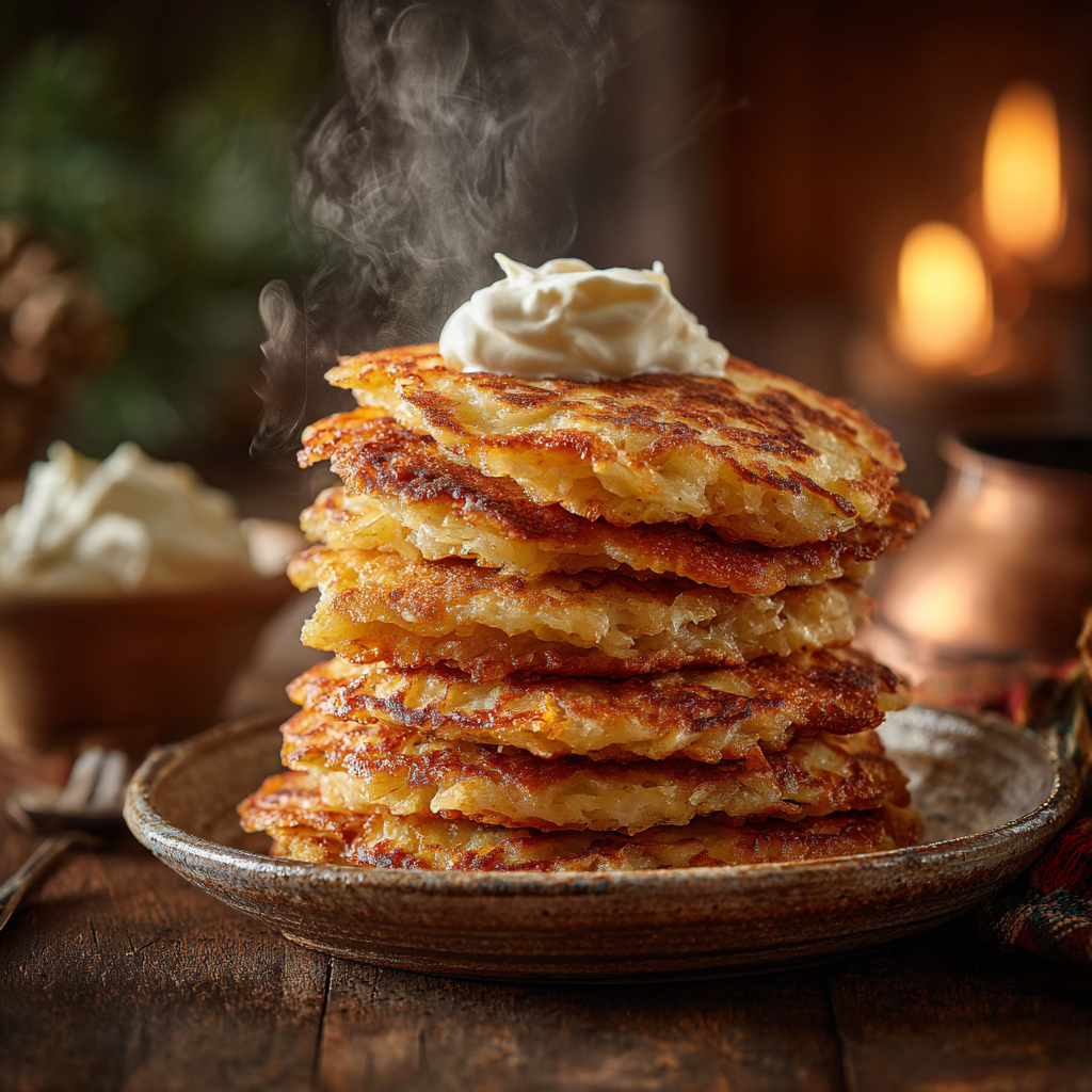 You are currently viewing Authentische Fuczki – Knusprige polnische Sauerkraut-Pfannkuchen