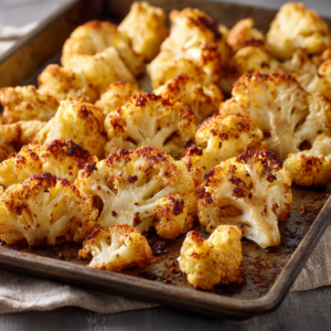 Read more about the article Gebackener Blumenkohl aus dem Ofen – Einfaches & Knuspriges Rezept