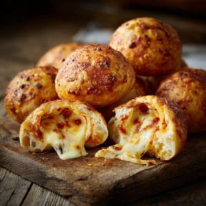 Read more about the article Pizza-Bällchen aus dem Ofen – Knuspriger Snack mit Pizzageschmack